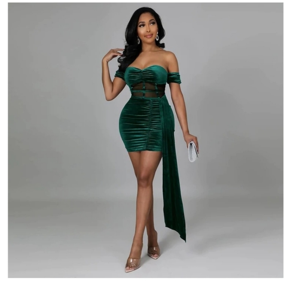 Emerald dress